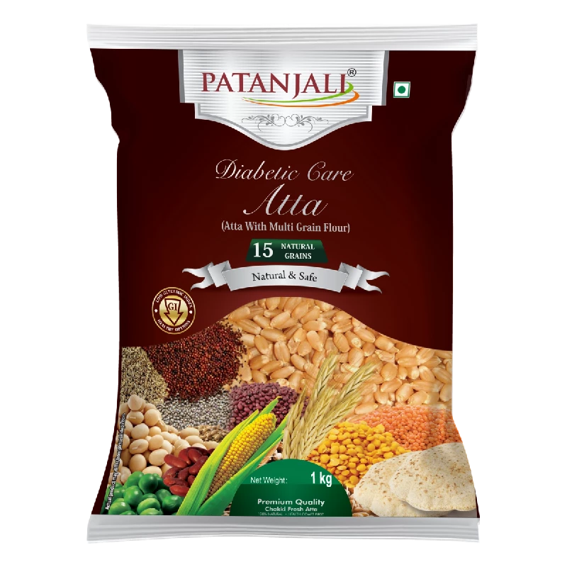 Patanjali Diabetic Care Atta, 1 kg-1.webp